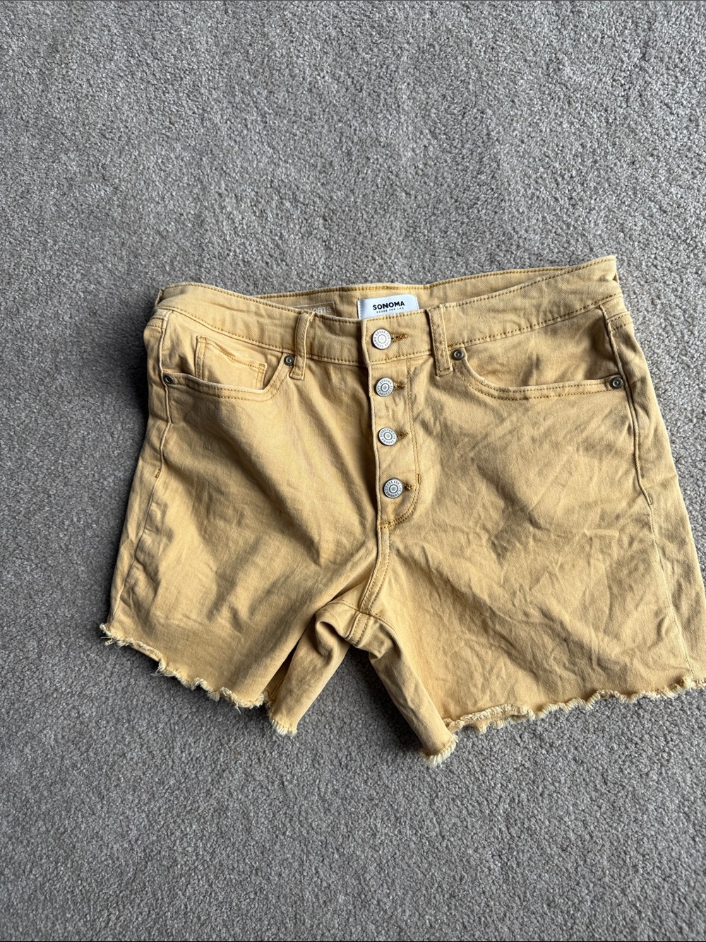 Sonoma button fly shorts
